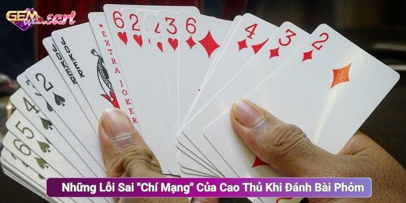 Những Lỗi Sai "Chí Mạng" Của Cao Thủ Khi Đánh Bài Phỏm